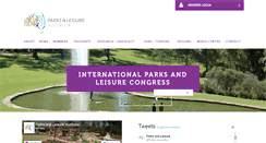 Desktop Screenshot of parksleisure.com.au